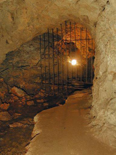 Die Altensteiner Höhle Schauhöhlenende